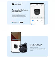 Redmi Buds 6 Lite, Anulación de ruido activa de 40 dB, Anulación de ruido con dos micrófonos, Audio AAC de alta calidad - details 14