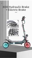 Halo Knight T107 Pro Scooter eléctrico con neumático todo terreno de 11 pulgadas, motor dual de 3000W*2, velocidad máxima de 95km/h, batería de 60V 38.4Ah con alcance máximo de 80km, frenos hidráulicos duales y freno eléctrico - details 7