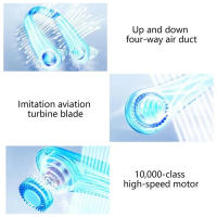Ventilador de Cuello Almalux® con Pantalla Digital Inteligente – Portátil, Recargable USB, 5 Velocidades y 78 Salidas de Aire - details 3