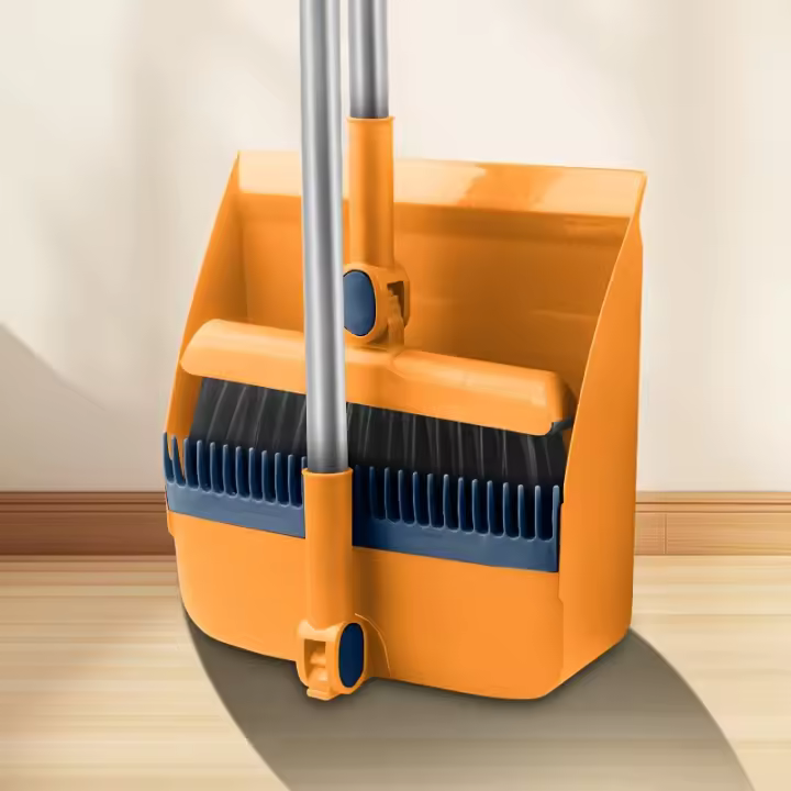 Nuevo Set De Escobilla Y Asera Plegable Rotativa Magnética 2 Piezas Herramienta De Limpieza Para El Hogar Material PVC Y Plástico - 1