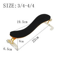 Almohadilla De Hombro Ajustable Para Violín Accesorio De Instrumento Cómodo Y Duradero Para Violonchelo Y Otras Cuerdas Negra - details 8