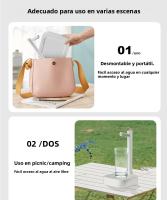 Bomba De Agua Galón Portátil Eléctrica Para El Hogar Y Camping Dispensador Inteligente Automático Botella De Agua Con Bomba - details 9