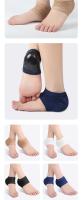 Protector De Talón De Silicona Gel Suela De Zapato Almohadillas De Talón Para Plantar Fasciitis Cuidado De Los Pies Reparación De Piel Almohadillas De Medio Yarda Calcetines - details 8