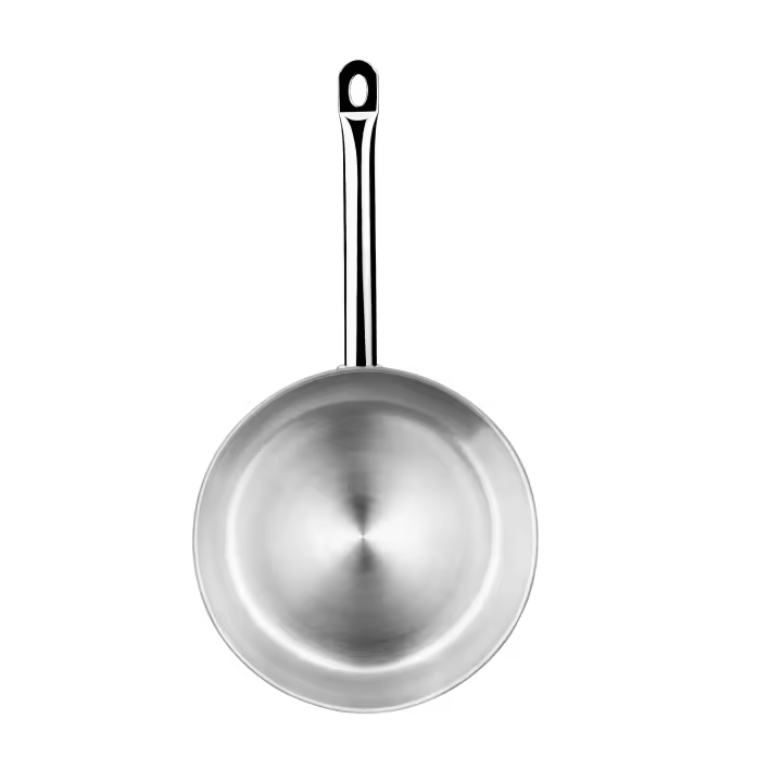 MONIX Chef - Sartén Acero Inoxidable 18/10 sin PFOA, De 20 a 30 cm, Triple Fondo Difusor Forjado, Mango Pulido Brillante, Apta Inducción, - 1
