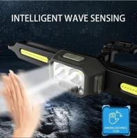 Linterna Frontal LED Recargable De Alta Potencia Con Lámpara De Casco Para Convoy Duración Larga Y Luz Ultra Potente - details 1