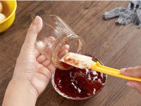 Cuchara De Silicona Para Mantequilla Y Mermelada Resistente Al Calor Y Antideslizante Para Hornear Y Cocinar Gadgets De Cocina BPA-Free Para Desayuno En Pan - details 4