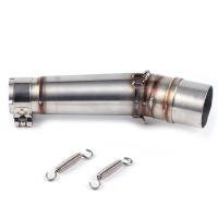 Sistema De Escape Muffler Completo Slip on Para HONDA NC700 NC750X NC750 NC700S 2012-2017 Tubo De Enlace Medio Para Motocicleta Material De Acero Inoxidable 304 - details 5