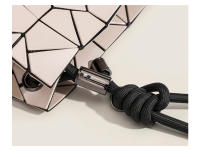 Bolso De Hombro Para Mujer Jiomay Ligero De Patters Geométricos PVC Bandolera Para Playa Y Comunicación Estilo Preppy - details 8