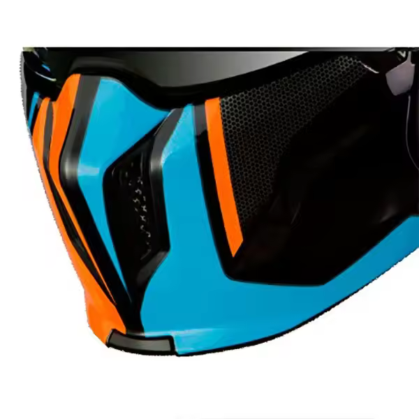 Streetfighter Sv Twin Chin Bar Negro Mt Helmets - 1
