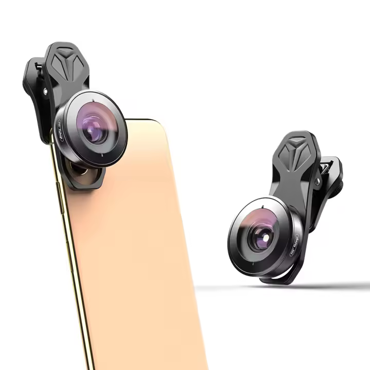 Lente De Teléfono Móvil APEXEL De Alta Calidad HD 195 Grados Super Lente De Ojo De Pescador Para Cámara De Teléfono iPhone 7 8 X Xiaomi - 1