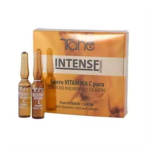 Tahe Ampollas Vitamina C de Acción Prolongada con Ácido Hialurónico y Colágeno Intense 5 x 2 ml - 1