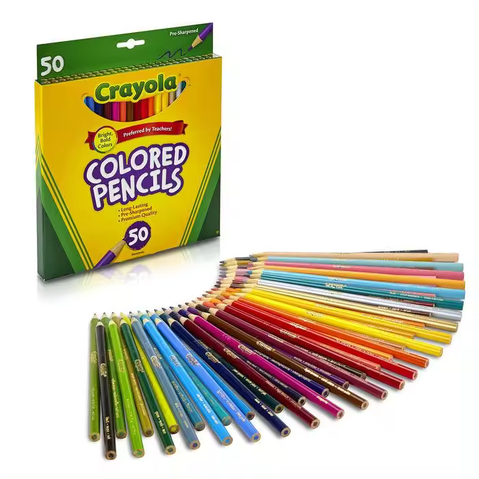 CRAYOLA LAPIZ CRAYOLA 50 COLORES SURTIDOS CRAYOLA - 1