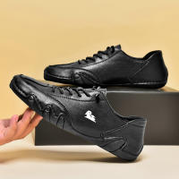 Zapatos De Verano Para Hombre Tamaños Grandes Casual Comodidad Baja Suela Suave Transpirable Deporte Cuero Sintético Bota Plana - details 37