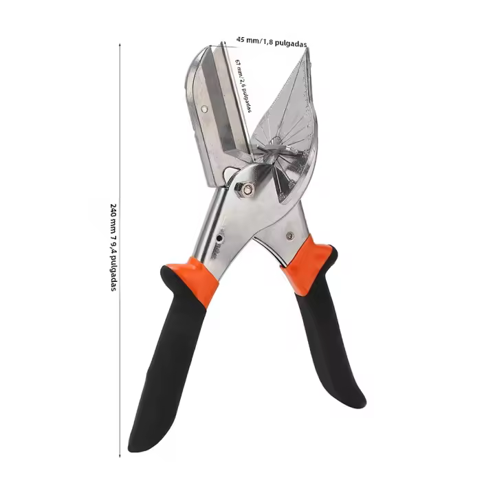 Tijeras De Ángulo Para Carpintería SK-5 Acero Hoja Cortadora Portátil Para Trabajos Manuales Y Madera Rango De Ángulo 45-135 Grados - 1