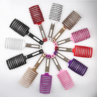 Cepillo De Pelo Original Para Mujeres Peine Desenredante Masajeador De Pelo Nylon Herramientas De Peluquería Para Estilizar El Cabello En Salón - details 4