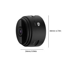 Cámara Mini WiFi HD 1080p Con Visión Nocturna Cámara De Seguridad Recargable Por USB Control Remoto Para Bebés Y Mascotas - details 11