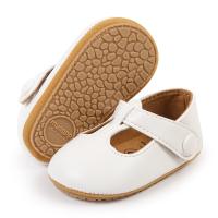 Zapatos Para Niños Primavera Verano Otoño T-Strap De Cuero Antideslizantes Mary Janes Para Niñas Y Niños Con Hebilla Cierre Planos Para Bebés - details 12