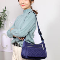 Bolso De Hombro Para Mujer Yogodlns Nylon Impermeable Con Múltiples Bolsillos Y Cierre De Cremallera Bolso De Viaje Para Diseñadores Bolsa Feminina Casual Tote - details 9
