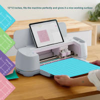 3/4Pcs Tapete De Corte Portátil De 12*12'' Para Cameo Silhouette Reemplazo Adhesivo PVC Para Manualidades Y Costura Cricut - details 6