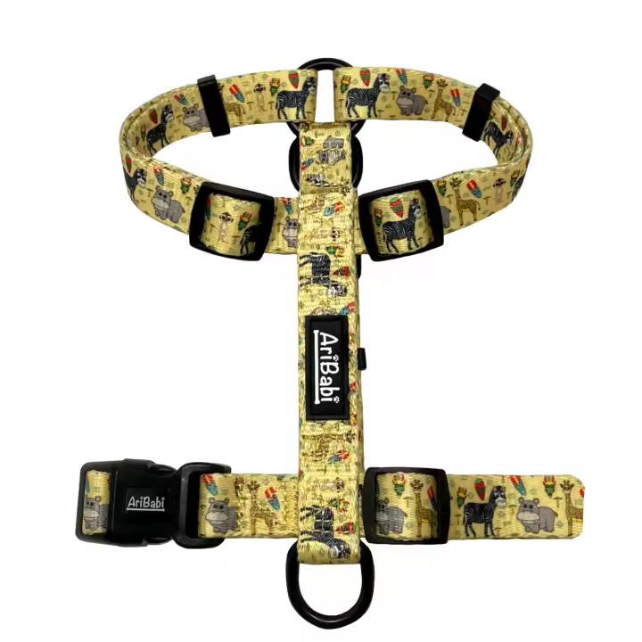 Arnés Clásico Ajustable en Forma de "Y" para Perros | Aribabi | Colección KENIA - 1