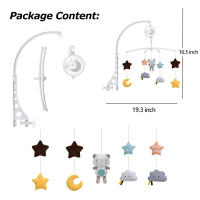 Juguetes Educativos para Bebés Móviles de Cuna Cuernos de Huevo Campanilla Carusela para Cama de Bebé Regalos para Recién Nacidos 0-12 Meses - details 6
