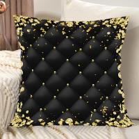 Funda De Cojín Suave De 45cm a Cuadros Decorativa Sin Relleno Para Decoración De Habitaciones Y Salones En Casa - details 0