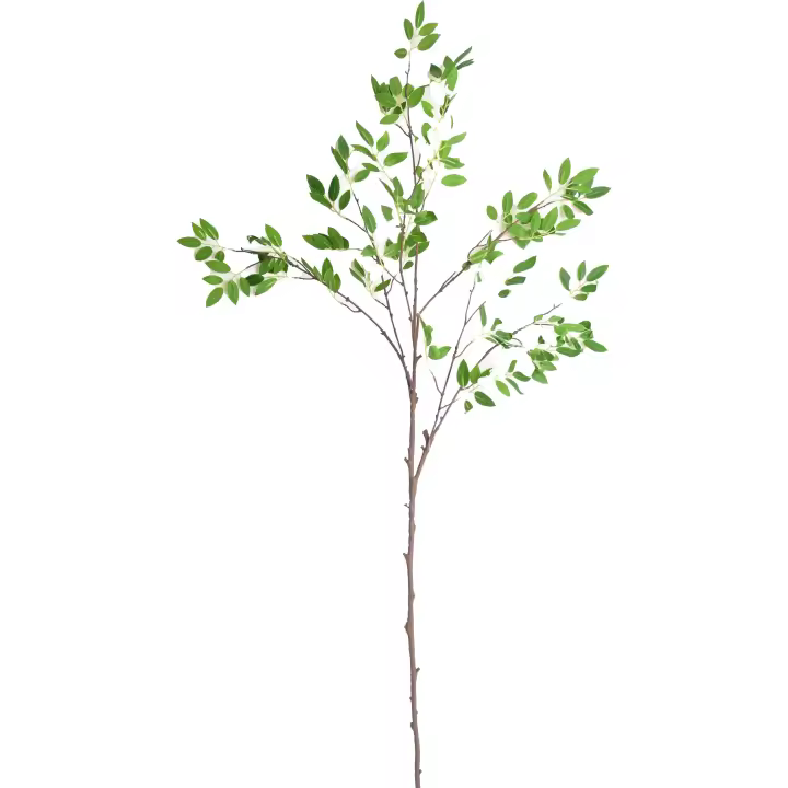 Poenia Arte Floral - Rama Artificial Ficus 120cm - Alta Calidad - Variedad de Usos - Decoración Floral - 1