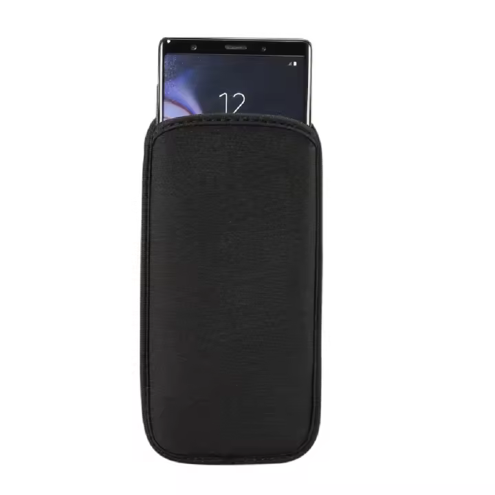 para Blu G71L (2022) Funda Calcetin de Neopreno Extrafina - Negro - 1
