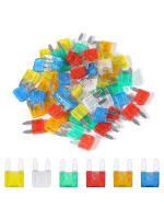 Kit De Fusibles Para Automóvil Mini Multicolor 60pcs Combinado Multi-Función Para Coche/RV/Motocicleta/Lancha/SUV Reemplazo De Fusibles - details 6