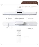 Espejo LED Con Luz De Maquillaje Frontal Instalación Magnética USB Control Remoto Luz Táctil Para Dormitorio - details 7