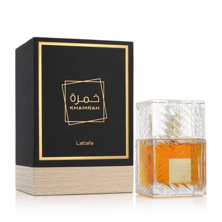 Khamrah de Lattafa Perfumes Unisex 100 ml – Un Perfume que Despierta los Sentidos, Lujo, Especiado y Elegancia - 1