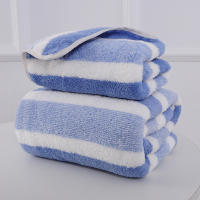 Toalla De Baño De Microfibra Absorbente Y Secado Rápido Toalla De Playa Grande Toalla Ancha De Alta Calidad Bata De Baño - details 4