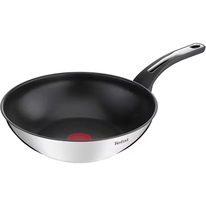 Sartén Wok Tefal Emotion G6 28 cm, Revestimiento interior Titanio, todo tipo de cocinas incluido inducción - 1
