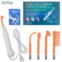 Kit Profesional De Cuidado De La Piel Con Lámpara De Alta Frecuencia 4pcs Herramienta De Tratamiento De Acné Y Cuidado Del Cabello HF En Caja Regalo - details 0