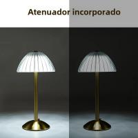 Lámpara de mesa LED con Sensor táctil, luz nocturna de escritorio, recargable, inalámbrica, para lectura, restaurante, Hotel, Bar, decoración de dormitorio - details 6