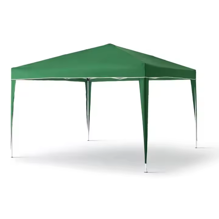 KG KITGARDEN - Carpa Plegable 3x4m para Jardín, Incluye Piquetas y Bolsa de Transporte, Verde/Blanco - DELUXE - 1