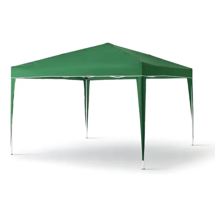KG KITGARDEN - Carpa Plegable 3x4m para Jardín, Incluye Piquetas y Bolsa de Transporte, Verde/Blanco - DELUXE - 1