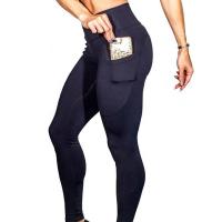 Pantalones De Yoga De Fitness De Cintura Alta Elásticos Para Mujer Pantalones Leggings Deporte Slim-fit Levantamiento De Caderas Talla Verdadera - details 1