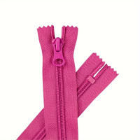 5 Piezas De Cremallera Corta De Nylon Multicolor Para Bolsillo De Cola Abierto Al Final Material Ecológico Plástico - details 9