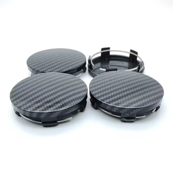 4Pcs 60mm Universal Cubierta De Centro De Eje Para Ruedas De Coche Accesorios Antipolvo Para Rines De Vehículo Cubiertas De Eje - 1