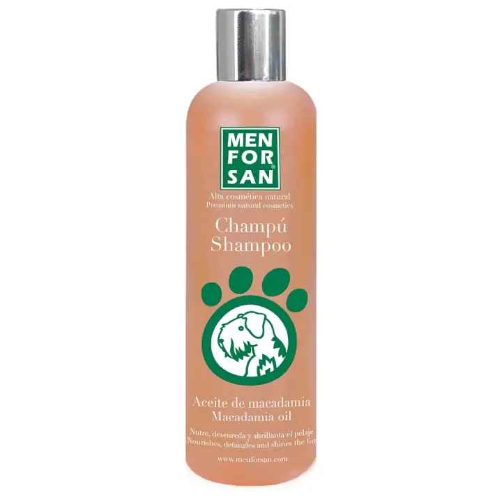Menforsan, Champú para Perros con Aceite de Nuez de Macadamia, Formato 300ml - 1