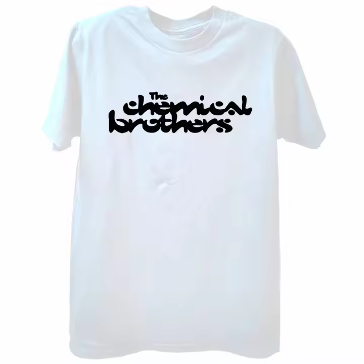 Camiseta the Chemical Brothers Unisex Oversized Vintage Harajuku Casual Streetwear Para Hombres Y Mujeres Con Cuello Redondo - 1