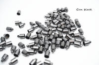 50pcs Trenzado De Cuero Con Cierre De Esferas Para Joyería DIY Tamaño De La Punta Del Cordón De 3-10mm Encabezado De Bola Para Creación De Collares - details 8