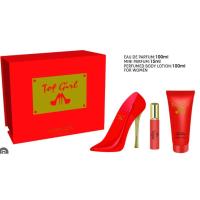 ESTUCHE DE 3 PIEZAS TOP GIRL RED CON EAU DE PARFUM TOP GIRL RED 100ML 862---CONTIENE PERFUME TOP GIRL RED 100ML, PERFUME TOP GIRL RED 15ML Y BODY LOTION 100ML--MARCA TIVERTON - details 0