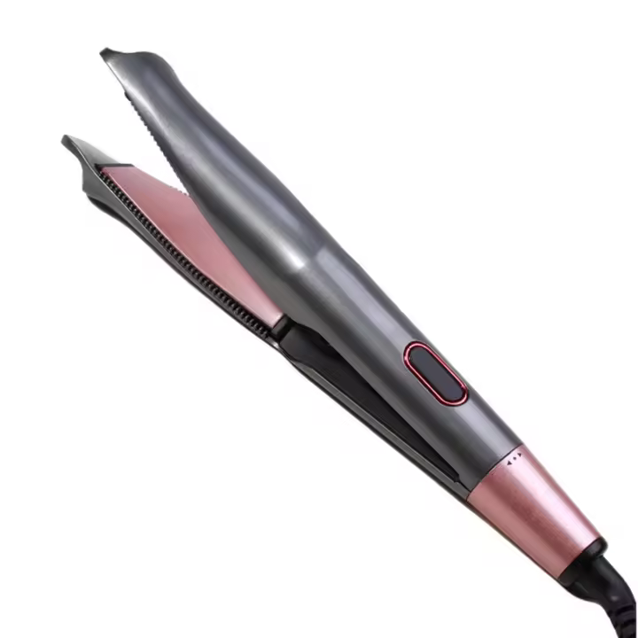 Plancha de Pelo Curl & Straight Confidence - Placas en Espiral, 2en1 Alisa y Riza, Ideal para Ondas, Resultados Profesionales, Cerámica, 5 Temperaturas hasta 230°C, Digital - 1