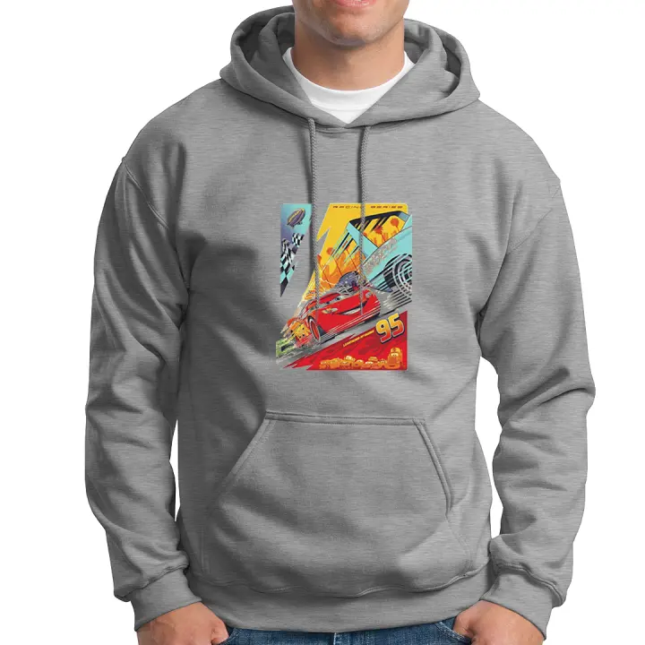 Sudadera con capucha Cars. Rayo Mcqueen. Varios colores. Todas las tallas. - 1