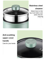 Máquina De Cocina Eléctrica Multifuncional 1.7L Capacidad Single/Double Layer Hot Pot Mini Olla Eléctrica Inteligente Con Sello Antideslizante - details 11