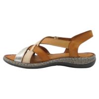 Sandalias marca Erase modelo 100-08 en color marrón - details 3