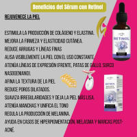 MISTIK | Kit Masajeador 7 Colores Rejuvenecimiento Facial Papada Arrugas Piel Antienvejecimiento Hidratacion Incluye Serum Retinol y 10 Parches Ojeras Colageno Acne Belleza Mujer Cara Cuello Papada Terapia EMS Vibracion Led Mistik Beauty Madrid - details 5