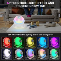 Proyector De Estrellas LED Inteligente Con Control Remoto APP 11 Patrones Luz Nocturna Para Decoración De Habitaciones De Niños Proyección De Galaxia Y Cielo Estrellado - details 3